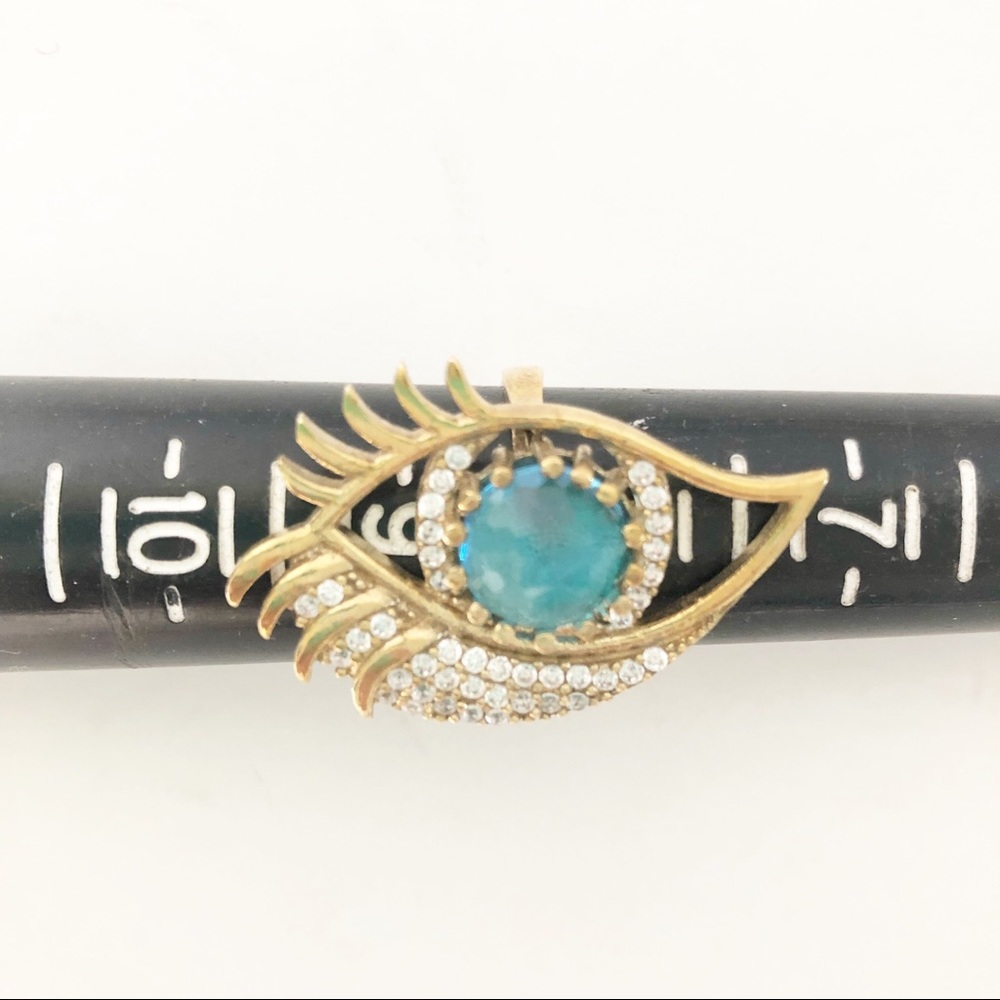 3PC pack Sterling Silver Eye Ring